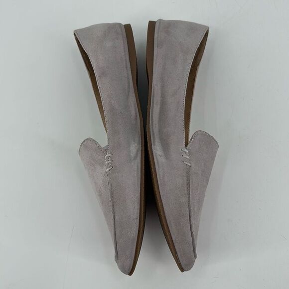 Steve Madden Gray Suede Loafers - Picture 6 of 10